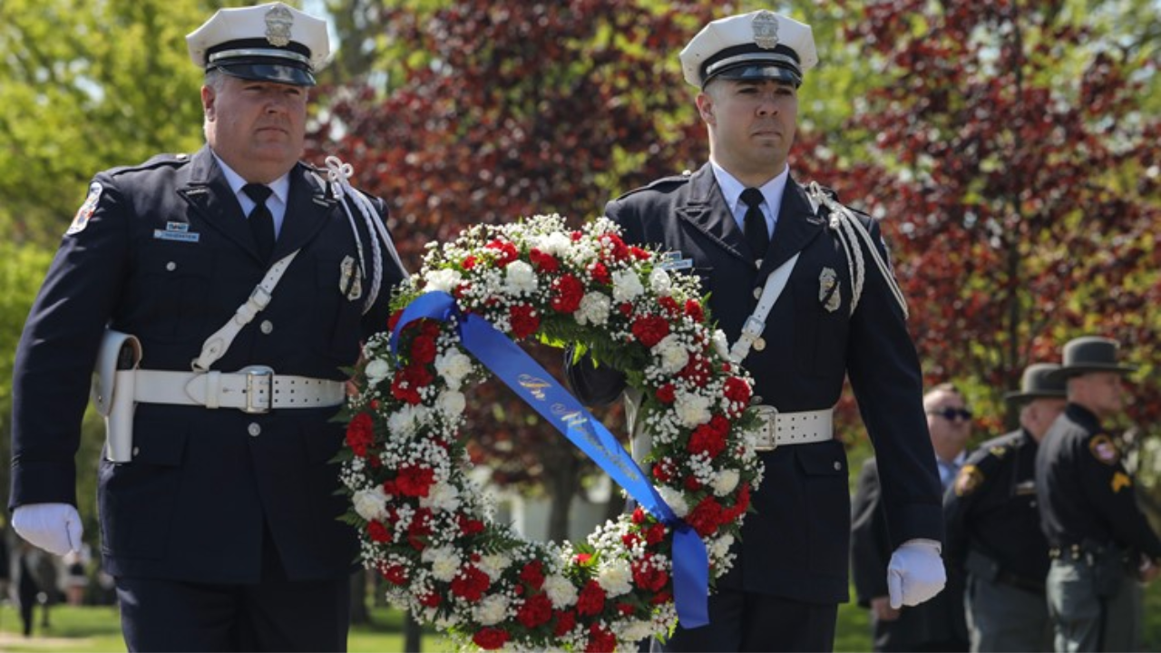 9 Police Officers Were Given Awards at The Yearly Event for Ohio Officers Memorial Ceremony