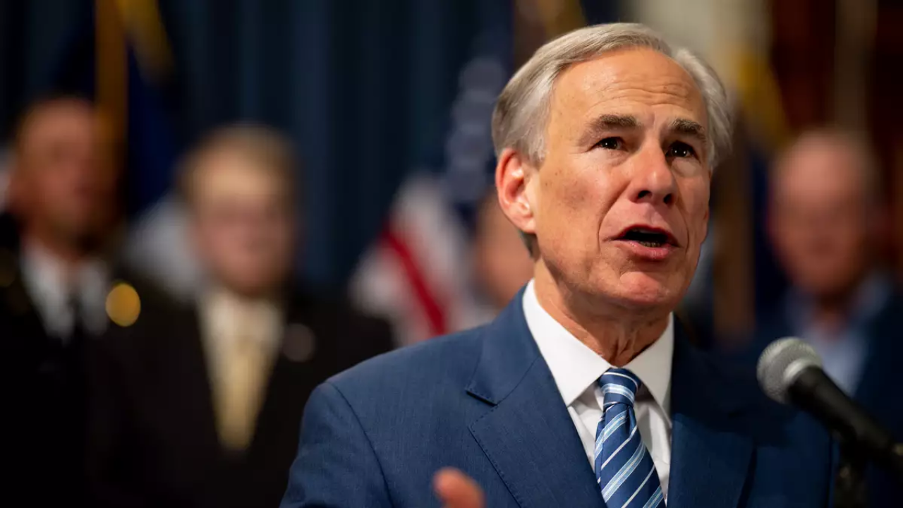 Texas Governor Abbott Labels